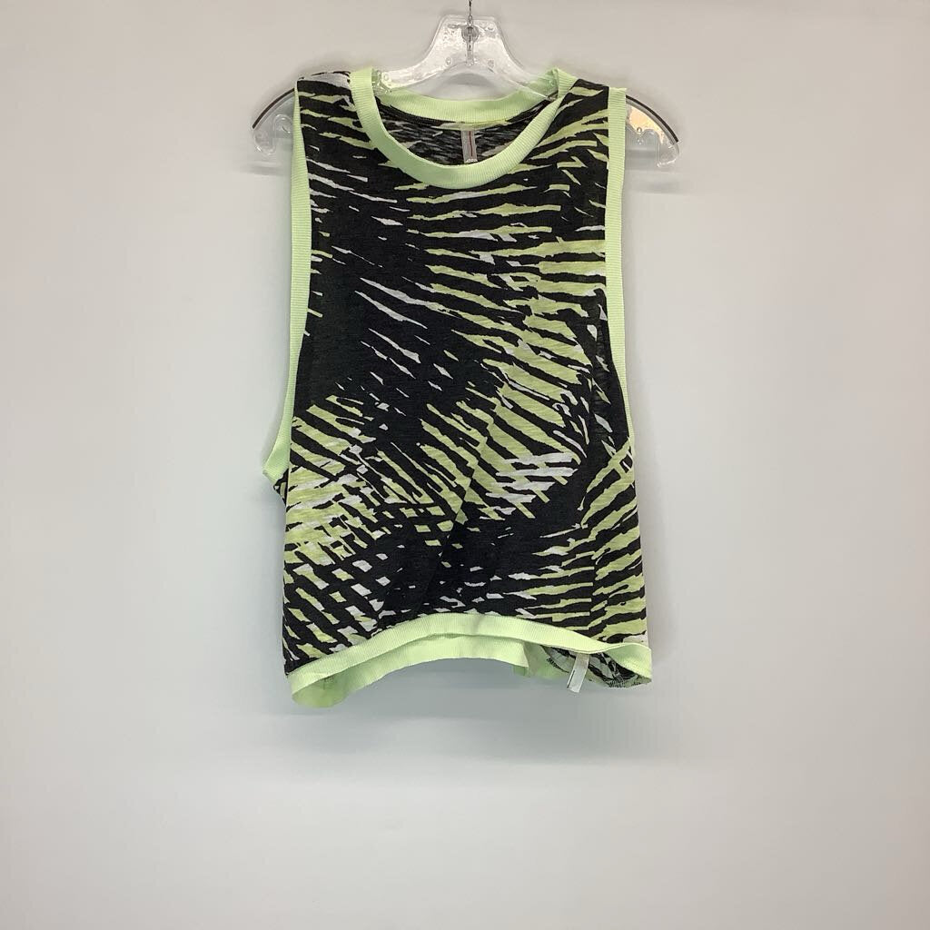 Free People Athletic Tops L Green/ Black