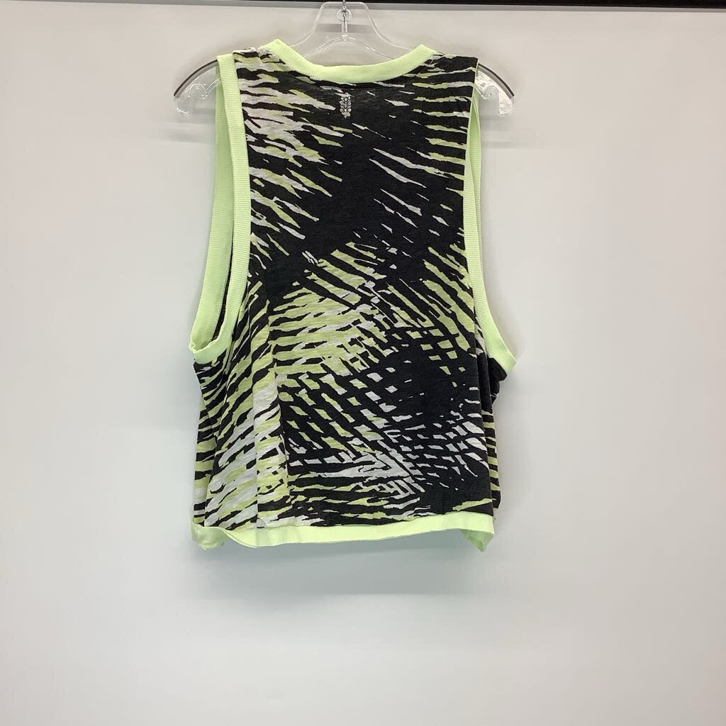 Free People Athletic Tops L Green/ Black
