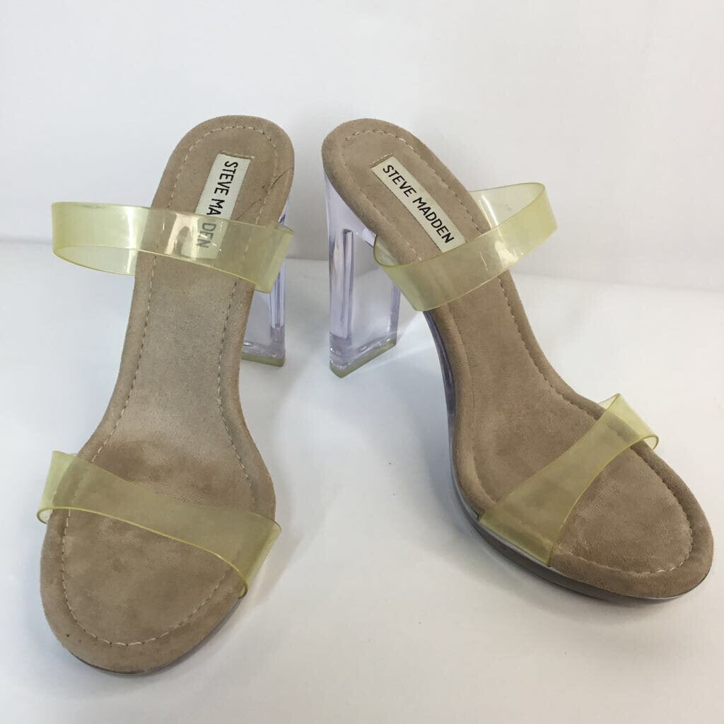 Steve Madden Shoes 8.5 Clear