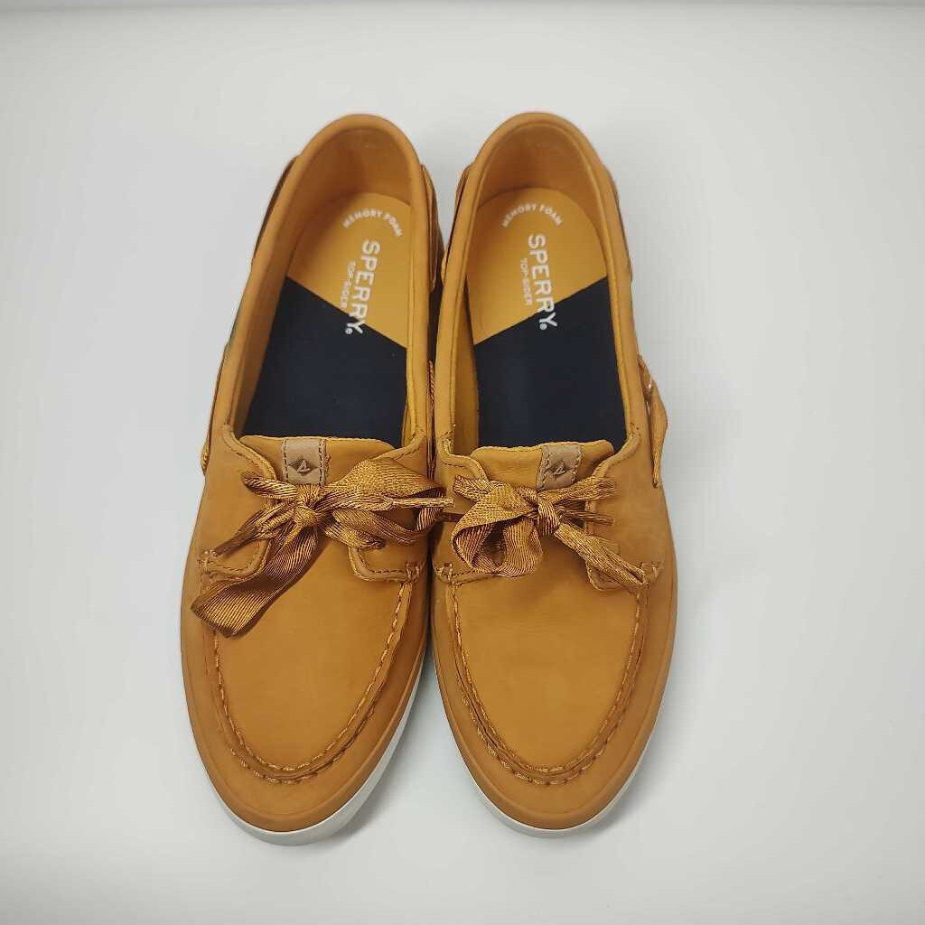 Sperry Shoes 9.5 Mustard Yellow