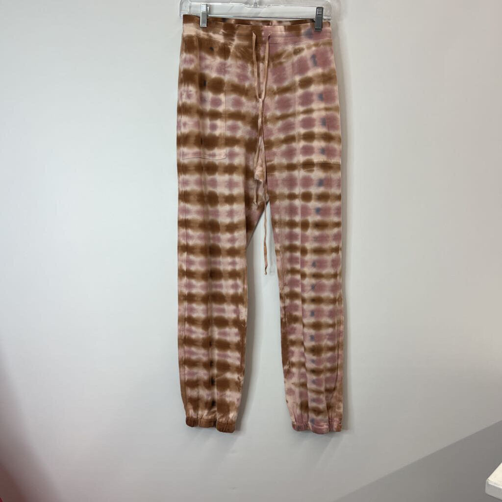 Pants XS(2) Brown/Pink Tie-Dye