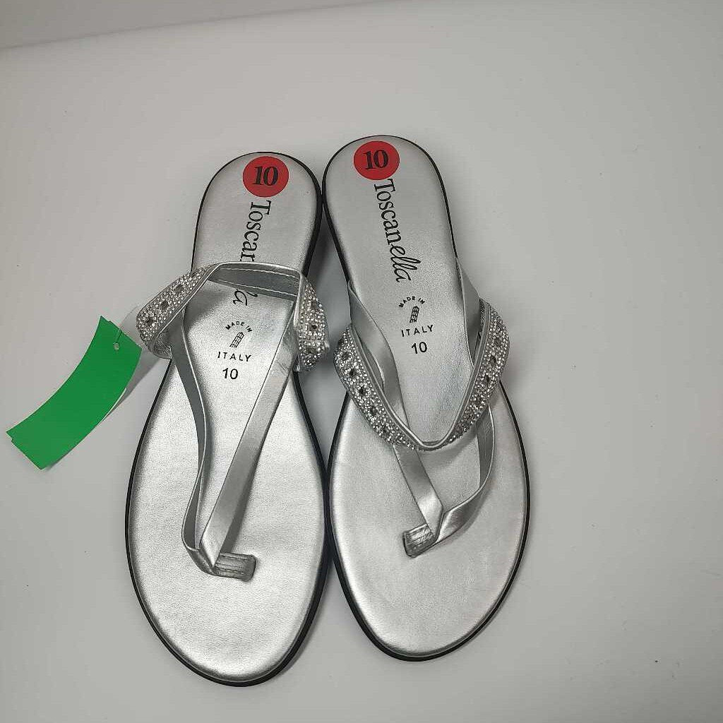 Sandals 10 Silver