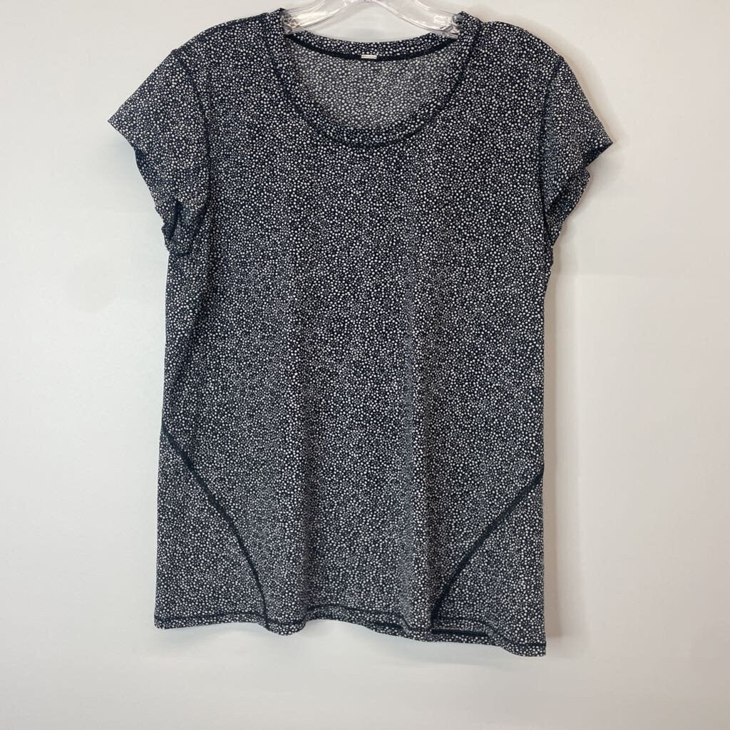 Lululemon Athletic Tops 12 Black/ White