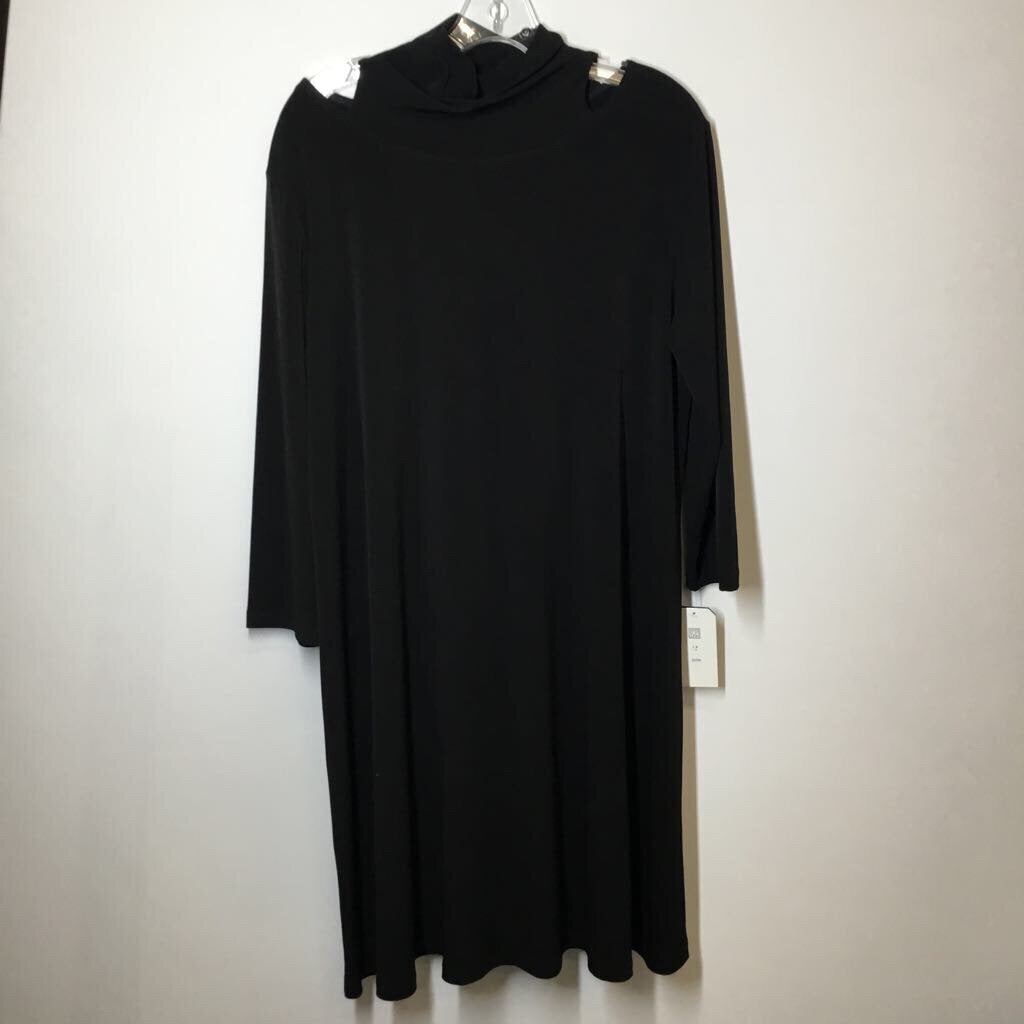 Clara Sun Woo Dress 1X Plus Black