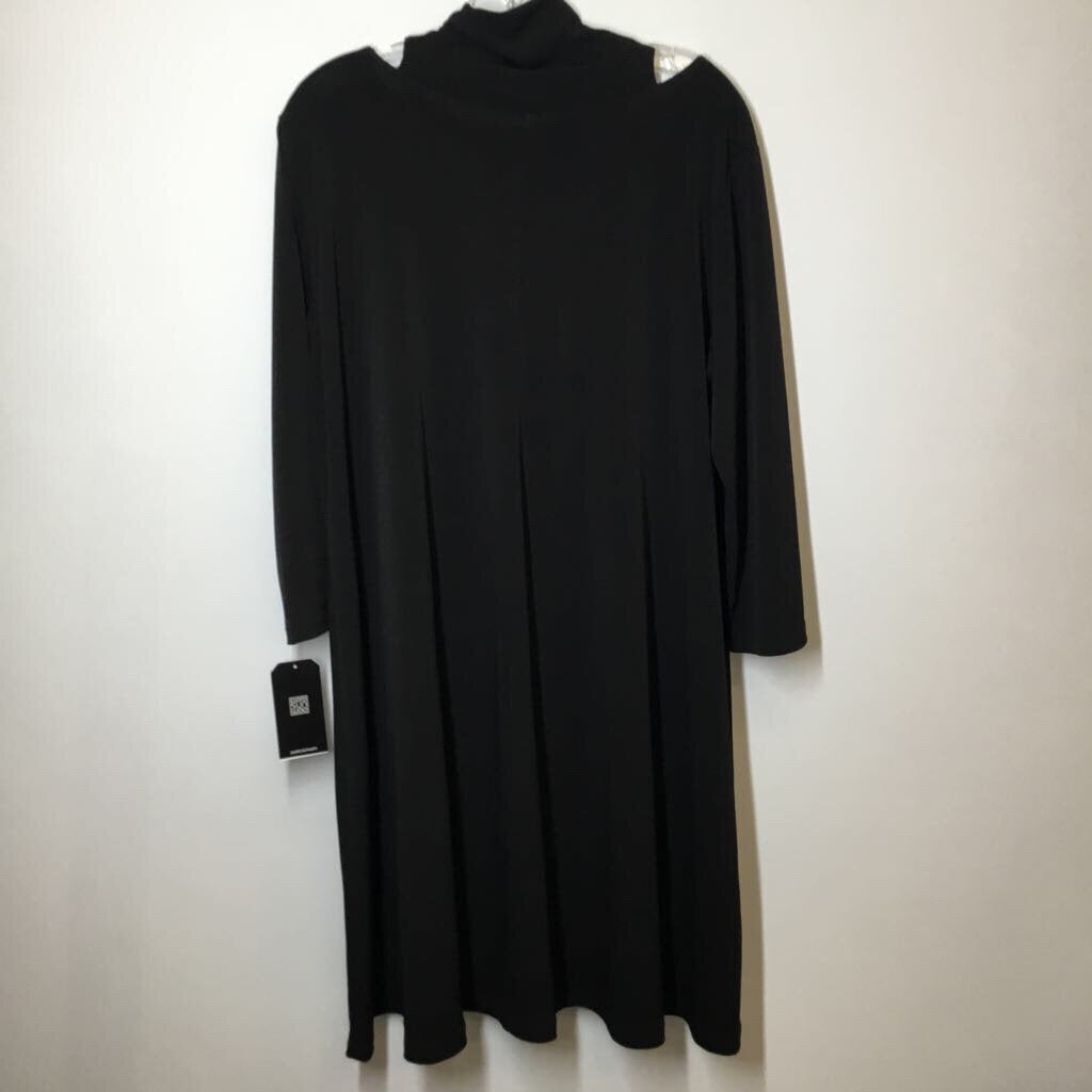 Clara Sun Woo Dress 1X Plus Black