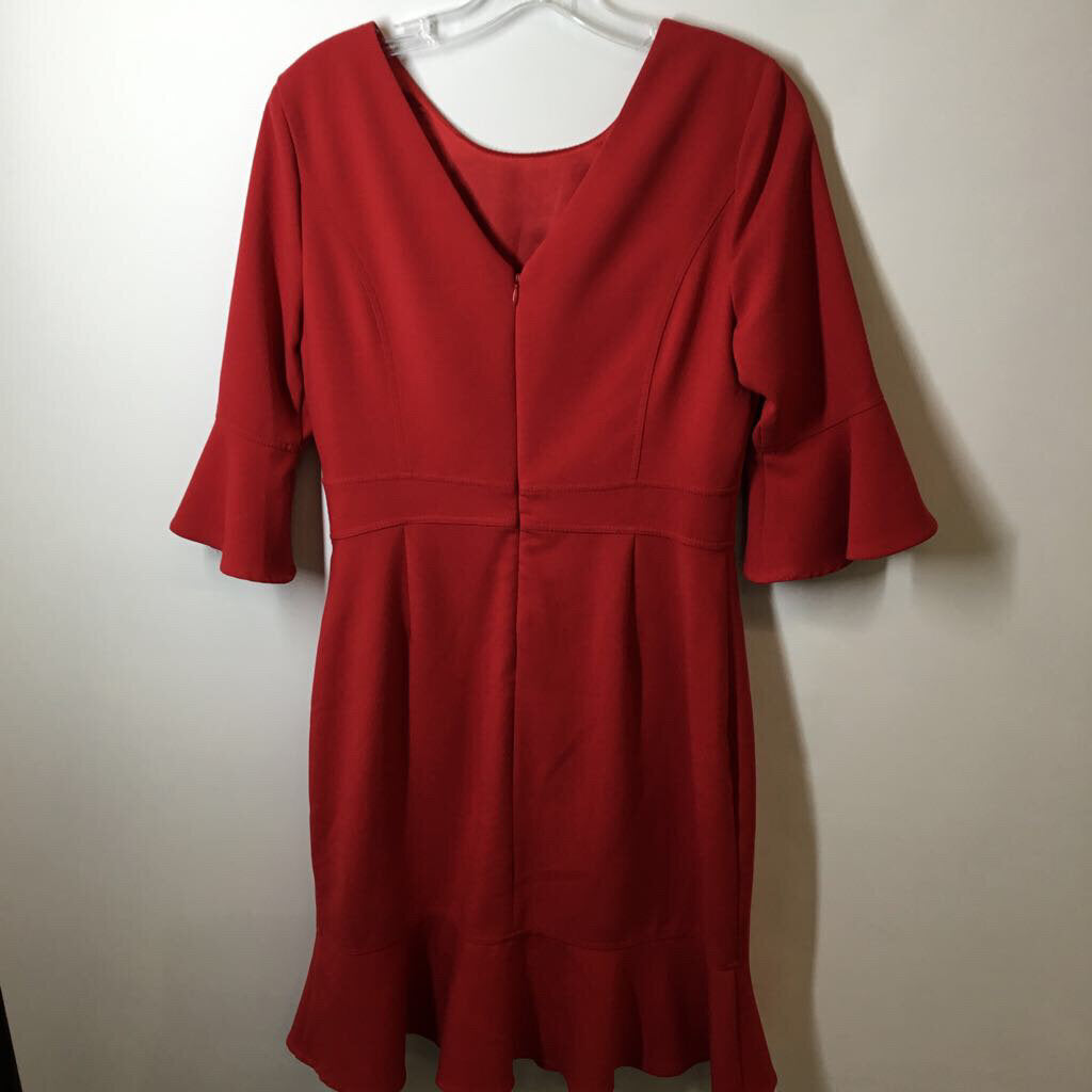 White House Black Market Dress 6 (S) red