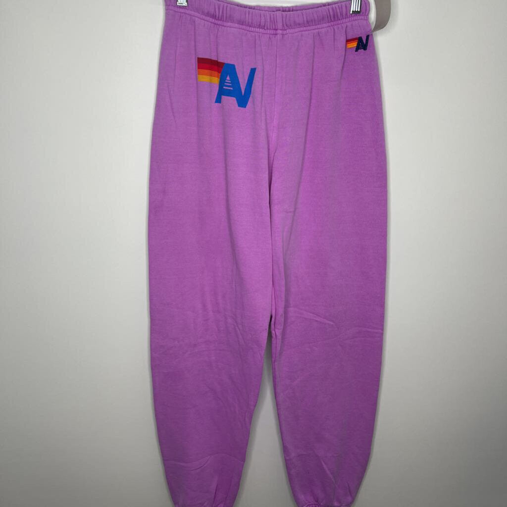 Aviator Nation Athletic Bottoms L Purple