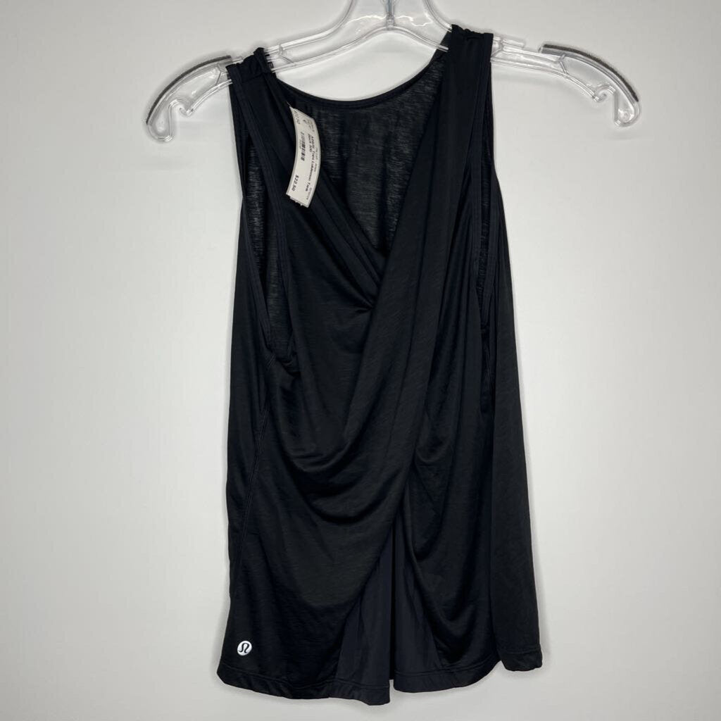 Lululemon Athletic Tops S(6) Black