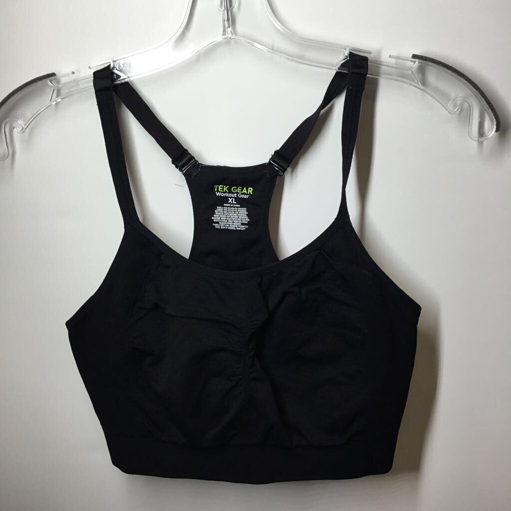 Tek Gear Athletic Tops XL Black