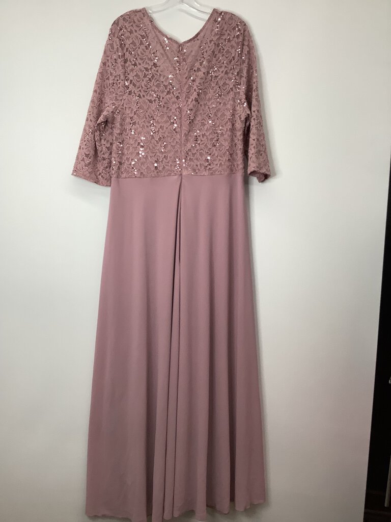 Prom Dress 3X Mauve
