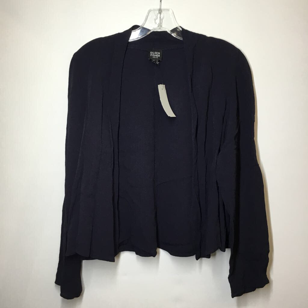 Eileen Fisher Cardigan S Petite Navy