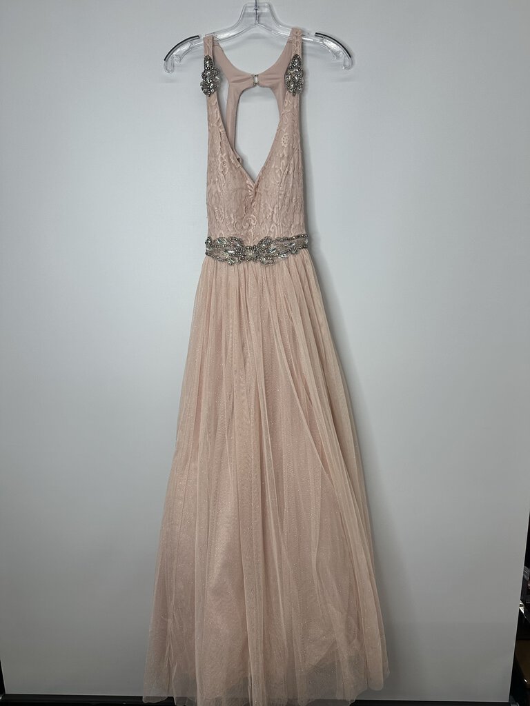 City Triangles Prom Dress 9 Blush