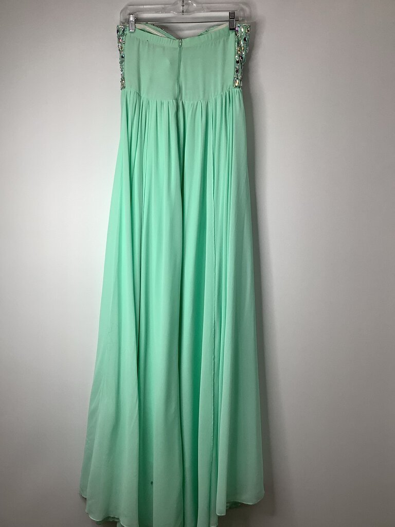 Sequin Hearts Prom Dress 9 Mint