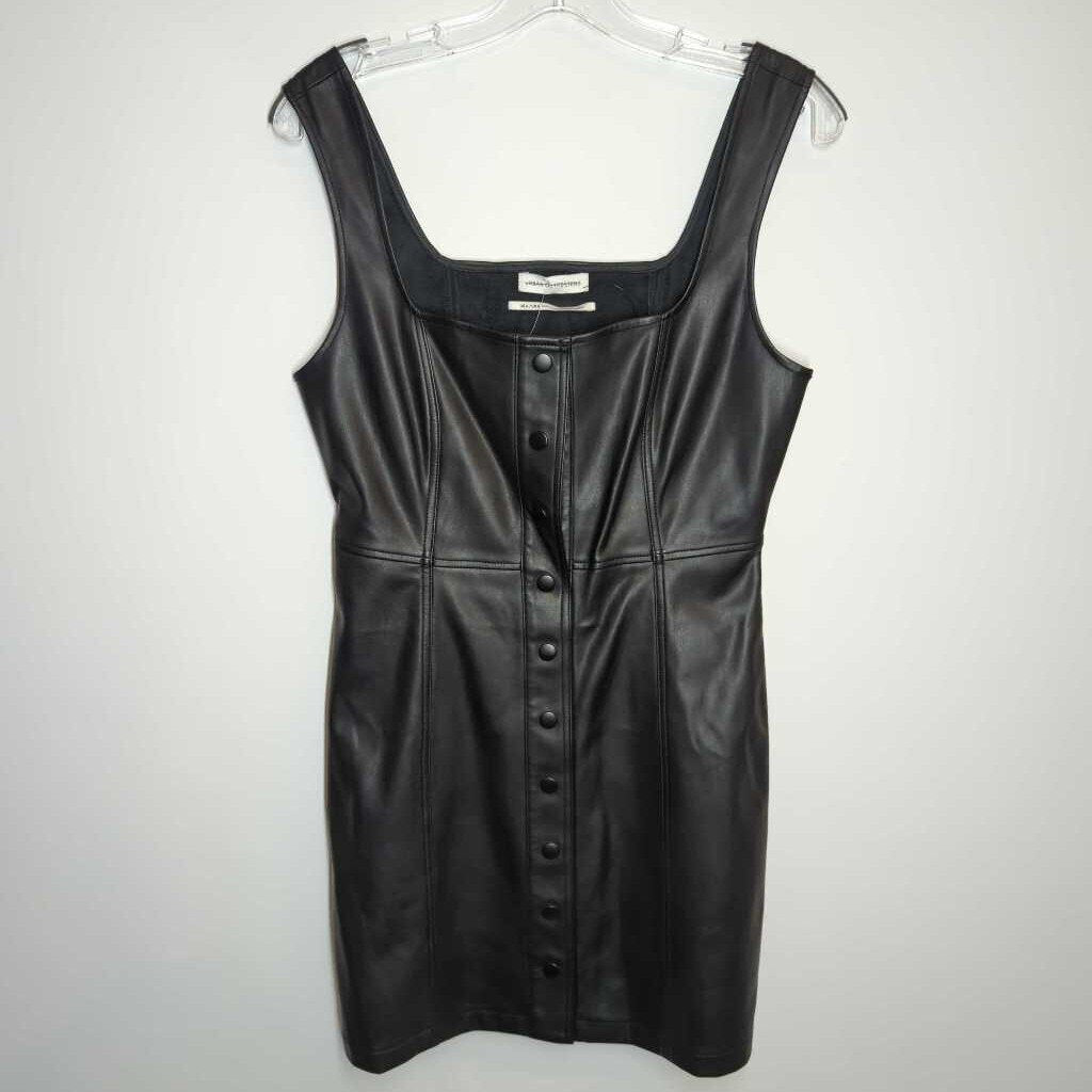 Urban Outfitters Dress 4/S Black Pleather