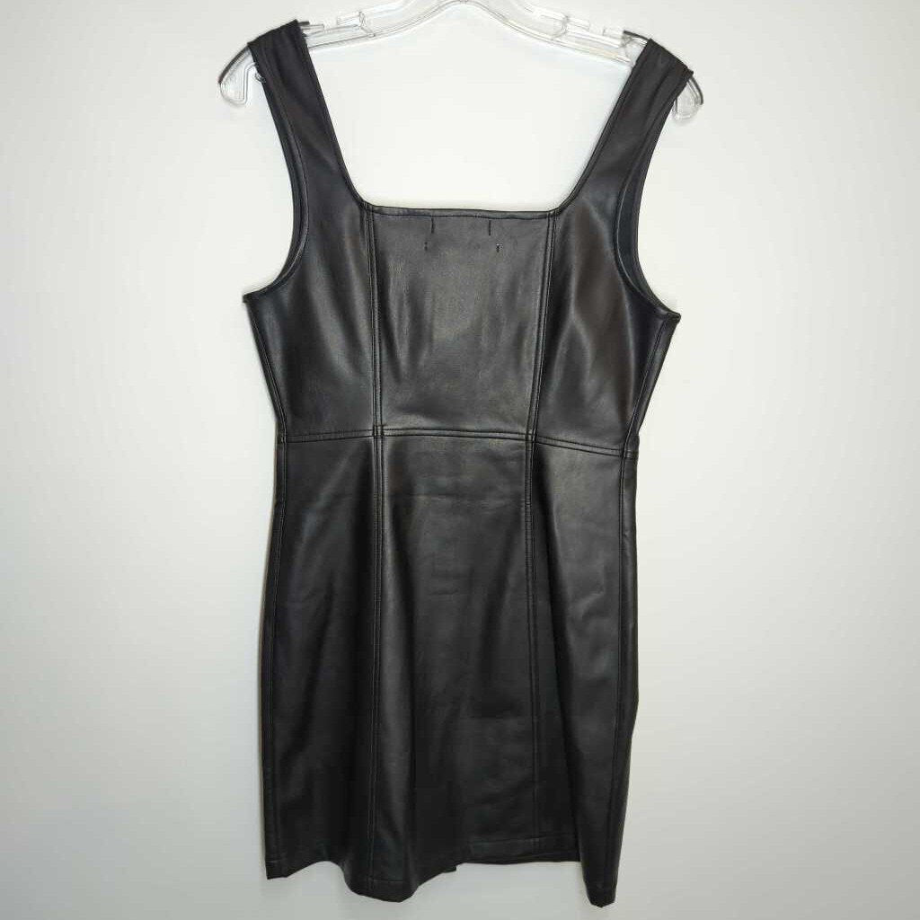 Urban Outfitters Dress 4/S Black Pleather