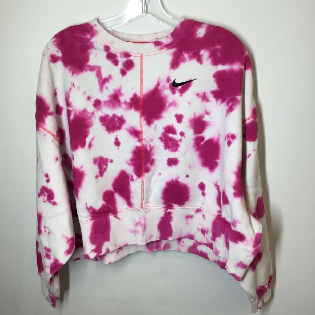 Nike Sweatshirt S Pink/White