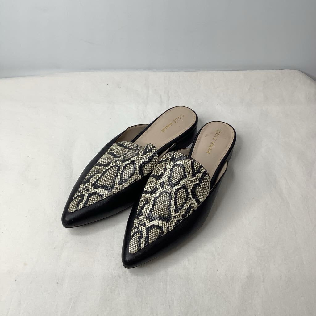 Cole Haan Shoes 6 Black/Snake Print