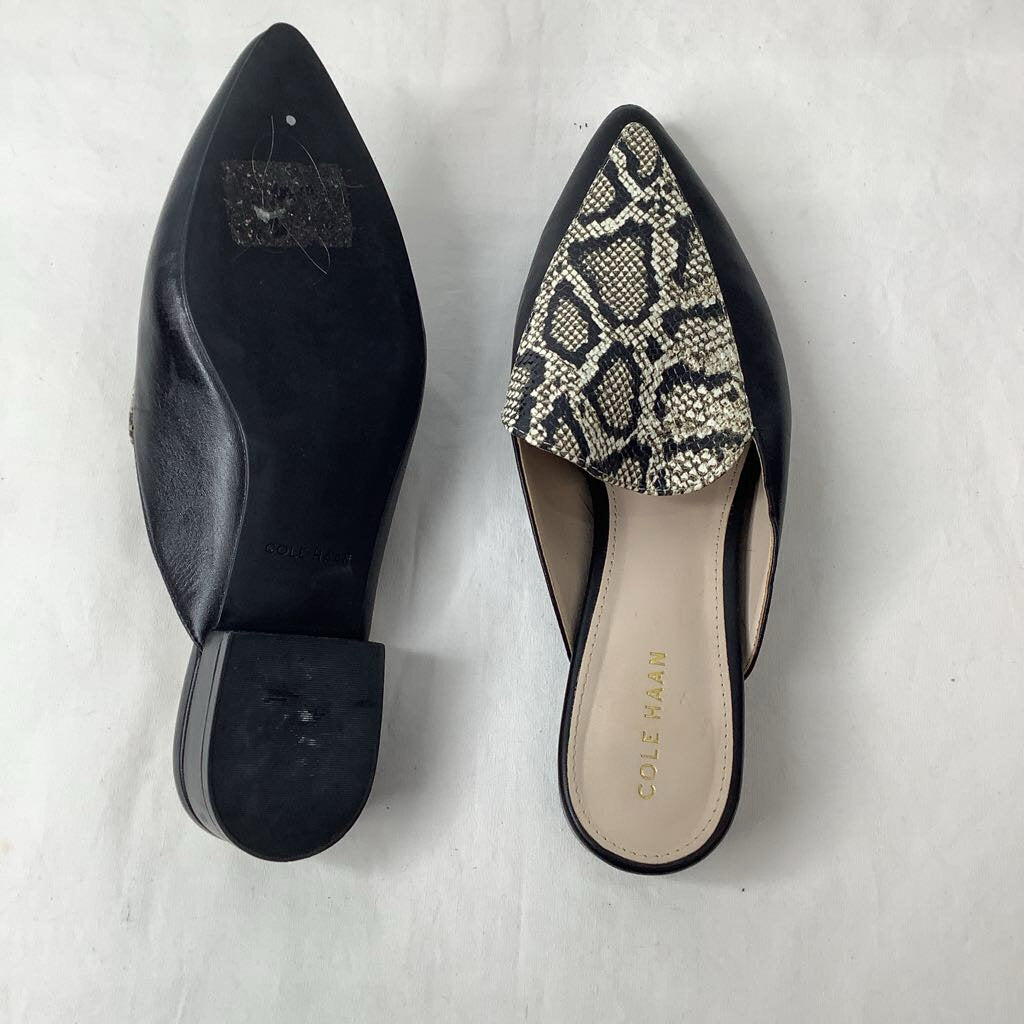 Cole Haan Shoes 6 Black/Snake Print