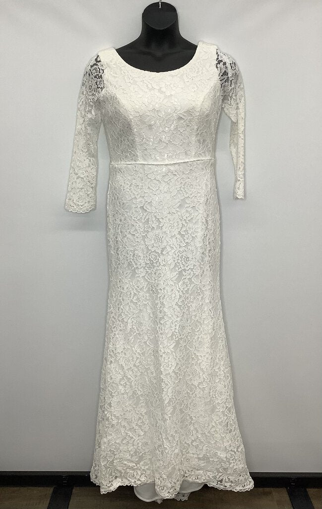 Eva Usa Formal Wear XL Off White Lace