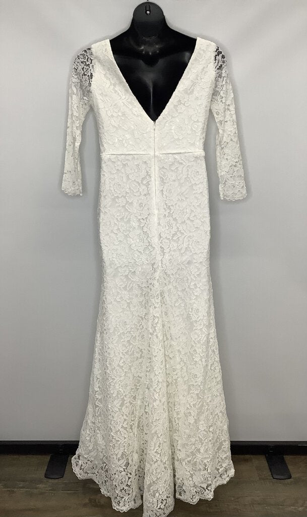 Eva Usa Formal Wear XL Off White Lace