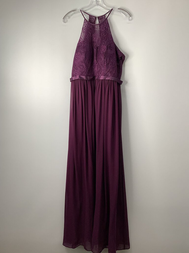 Eva Usa Prom Dress L Purple