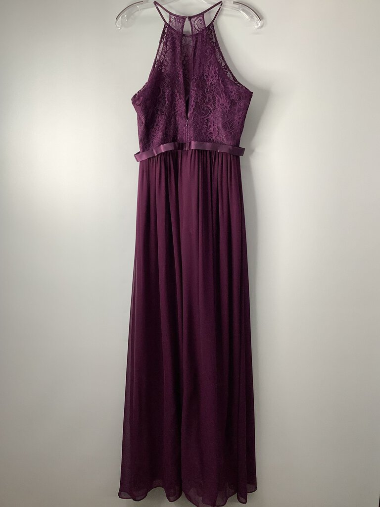 Eva Usa Prom Dress L Purple