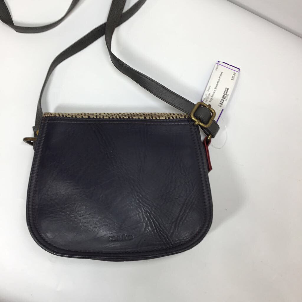Bag Black/Red Printed