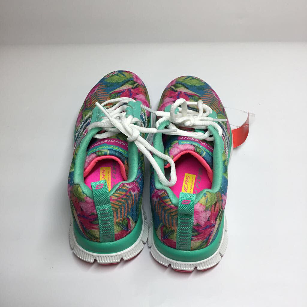 Skechers Shoes 6.5 Tropical/Teal