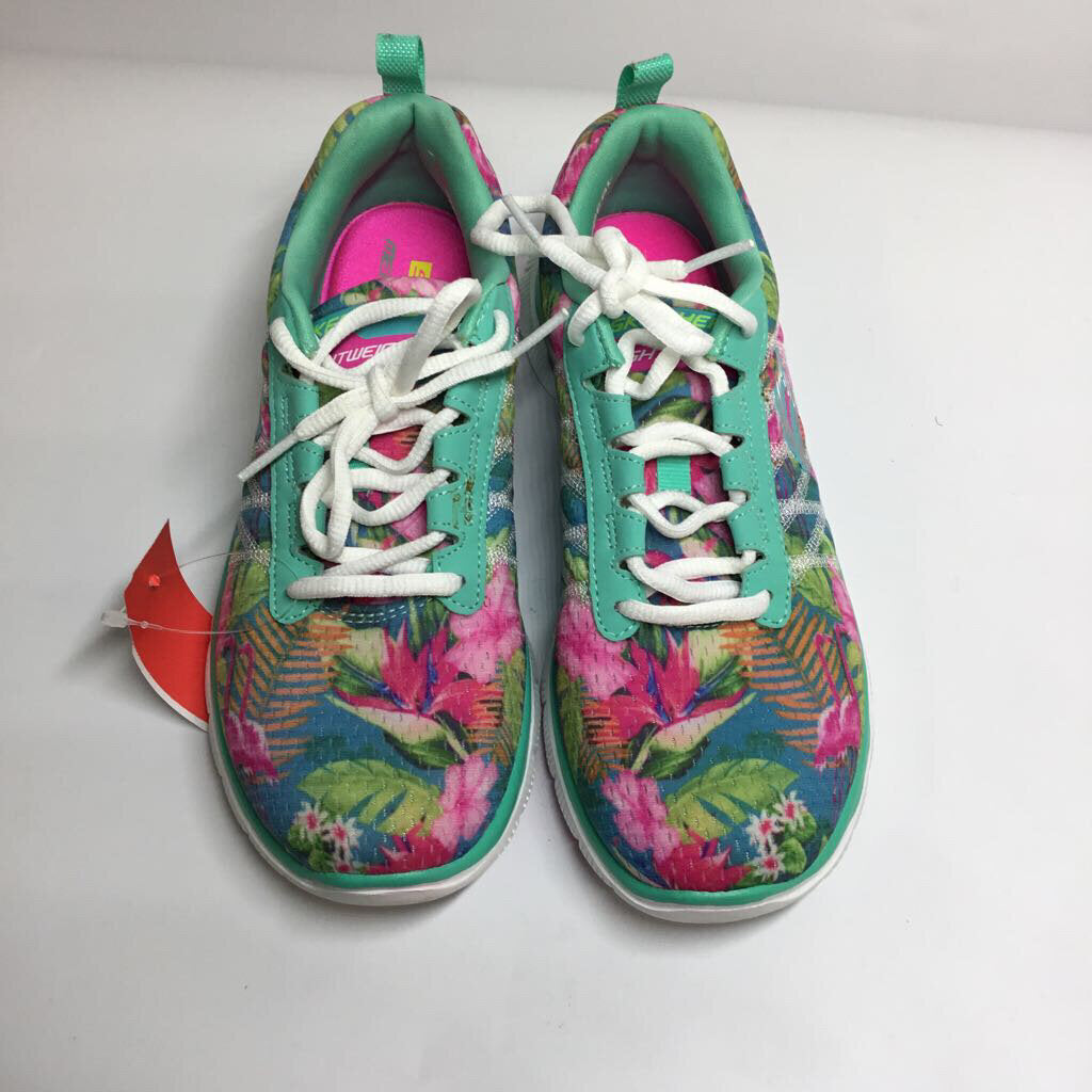 Skechers Shoes 6.5 Tropical/Teal