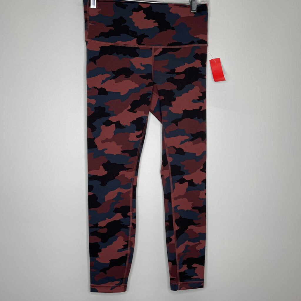 Lululemon Athletic Bottoms 8(M) Pink/navy camo