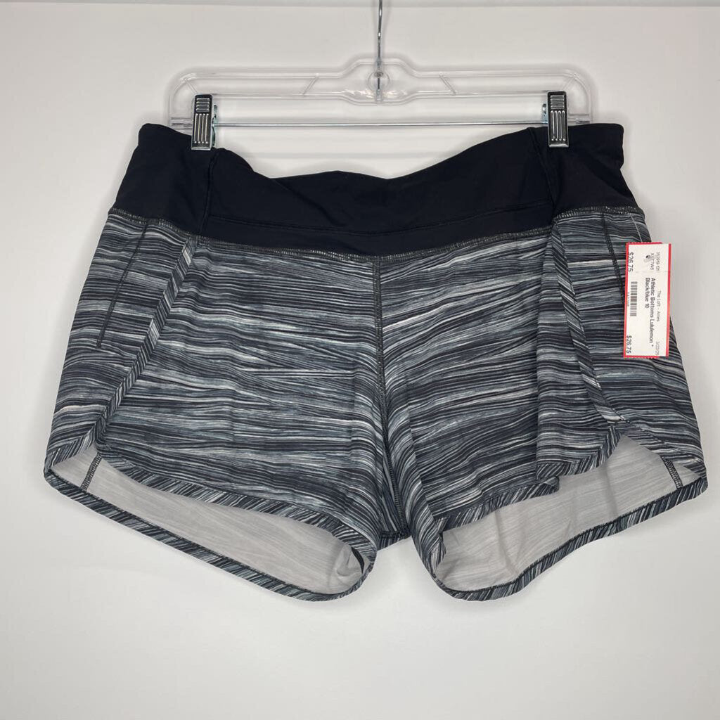 Lululemon Athletic Bottoms 10 Black/blue