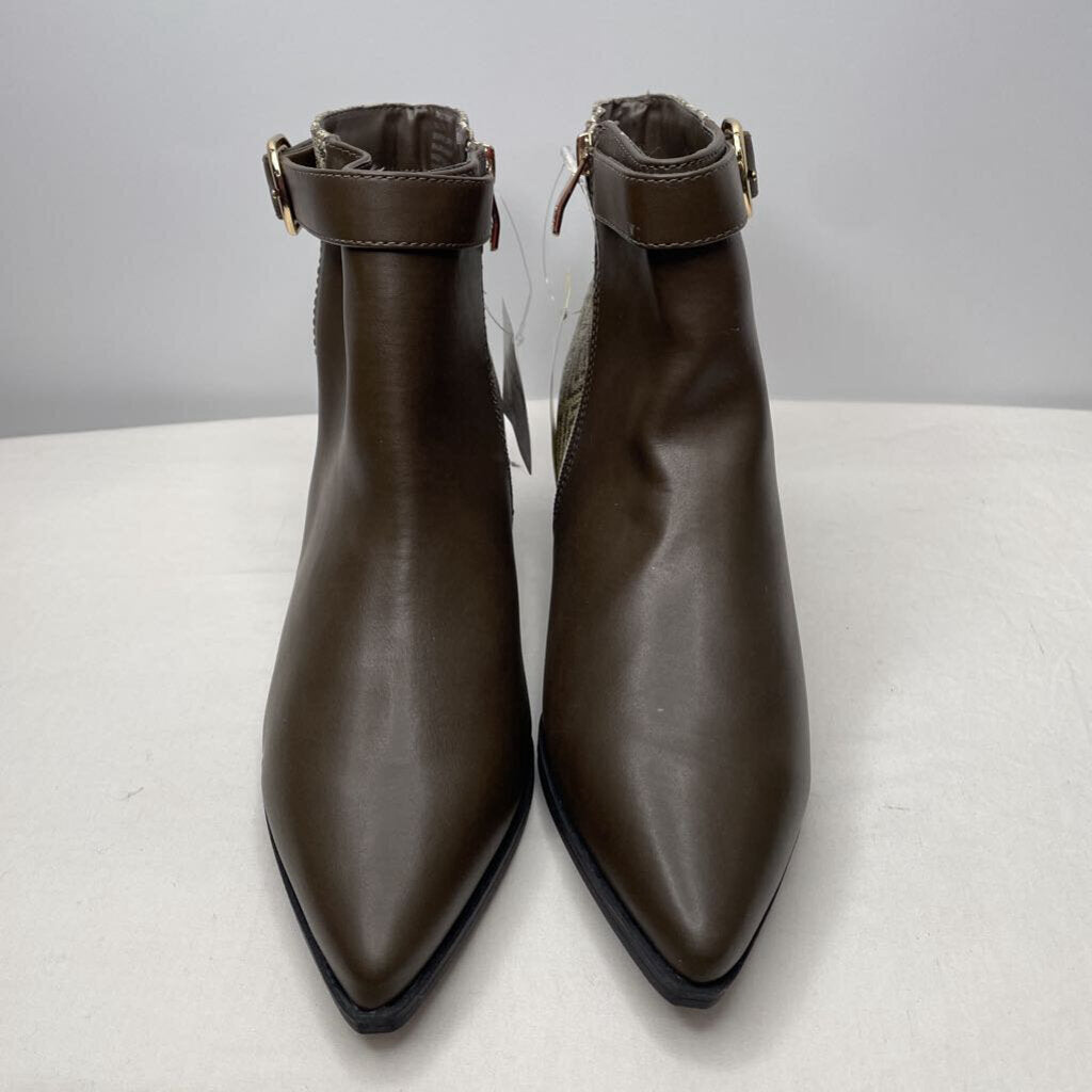 Liz Claiborne Boots 8 WIDE Brown/Tan