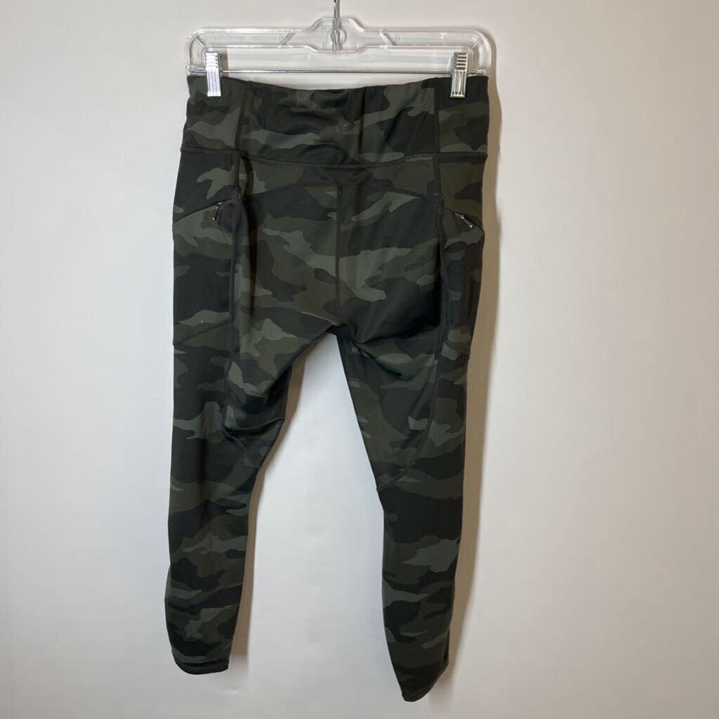 Athleta Athletic Bottoms M Green Camo