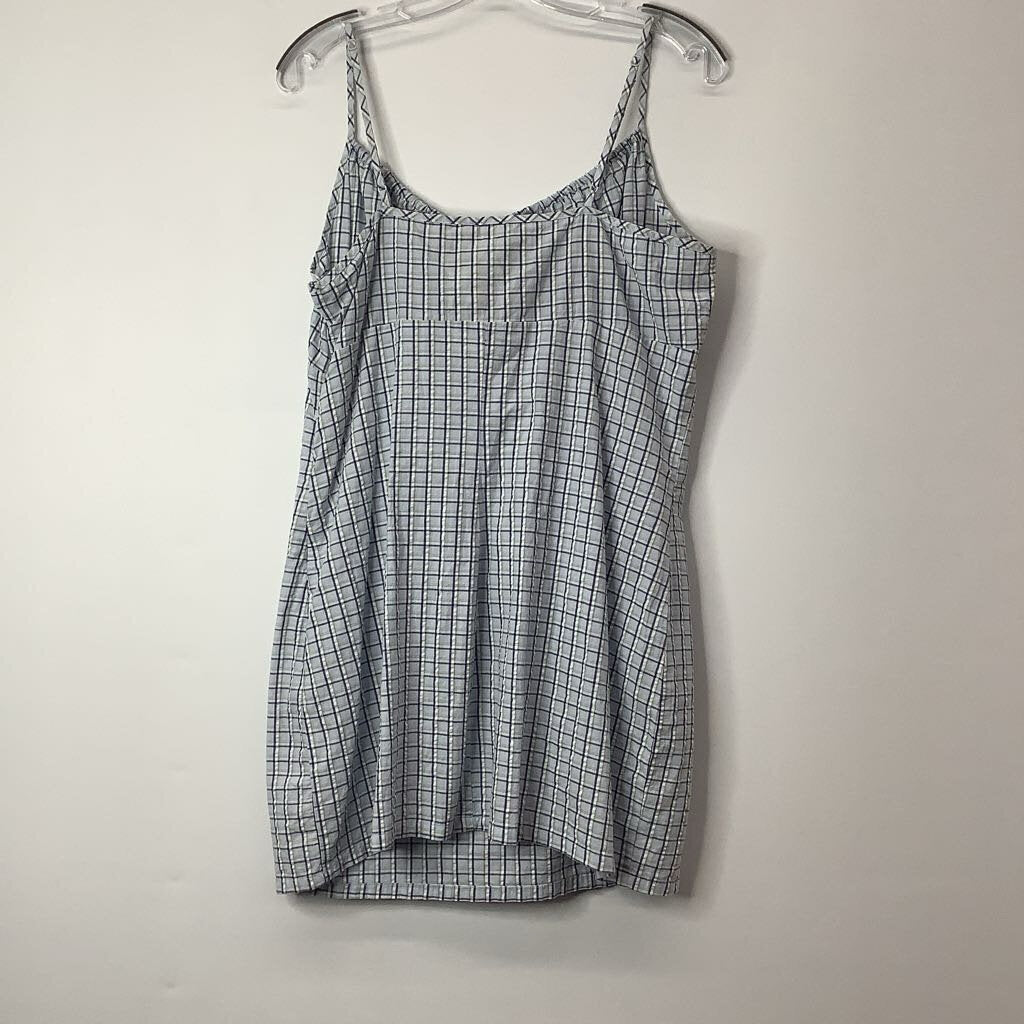 Francesca's Dress XL Blue/Green