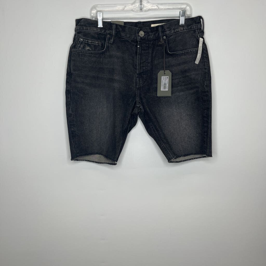 All Saints Shorts Men's 33 Black Denim