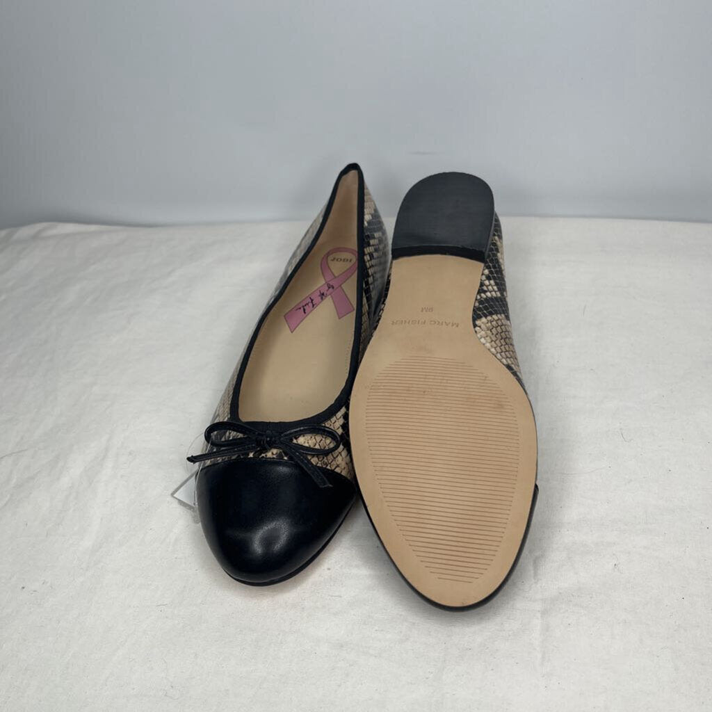 Marc Fisher Shoes 9 Tan/black