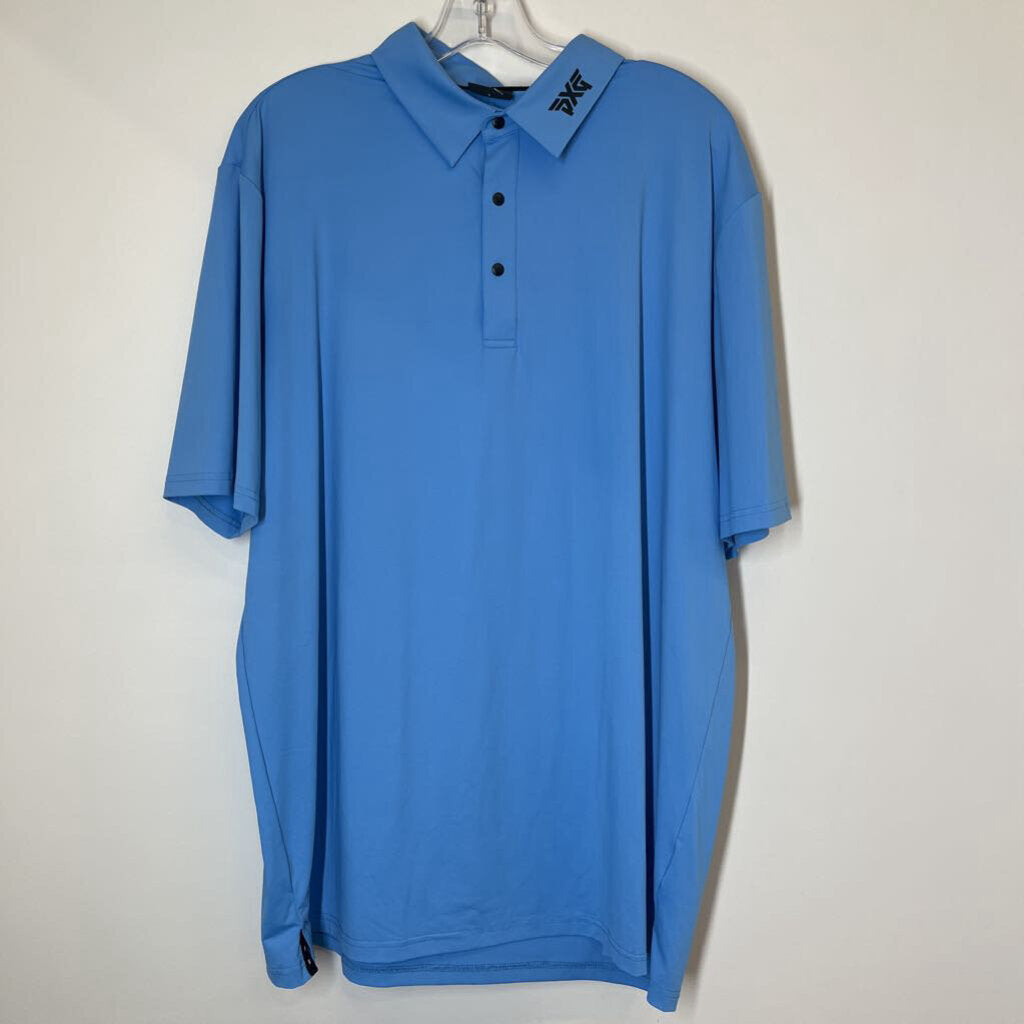 Polo Shirt L Blue