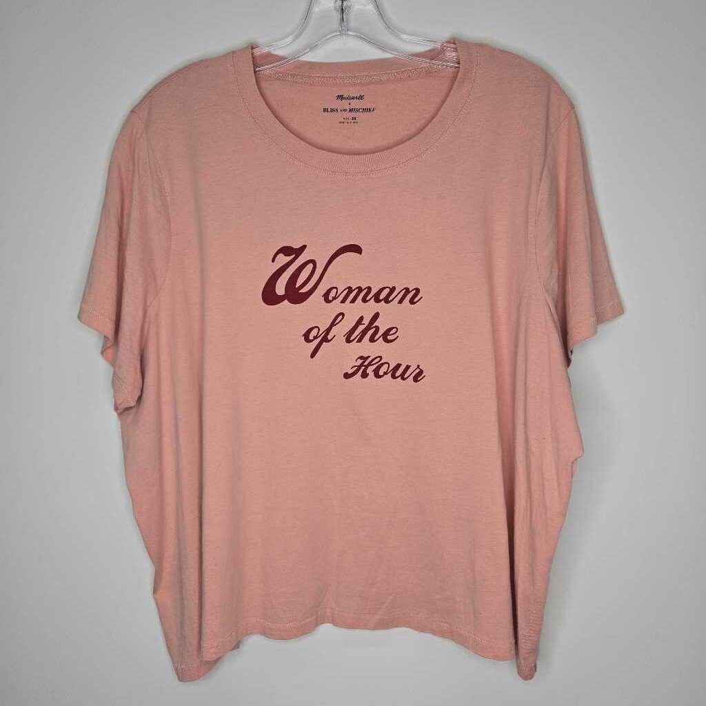 Madewell Clothing Shirt 3X Plus Pink