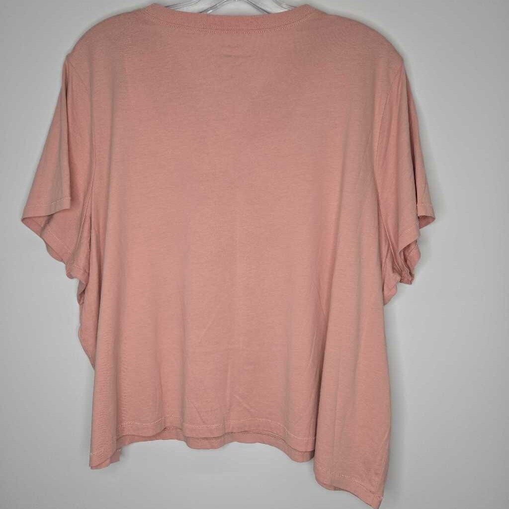 Madewell Clothing Shirt 3X Plus Pink
