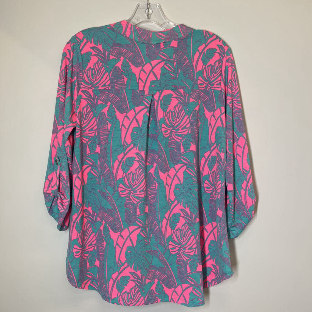 Long Sleeve S Blue/Pink