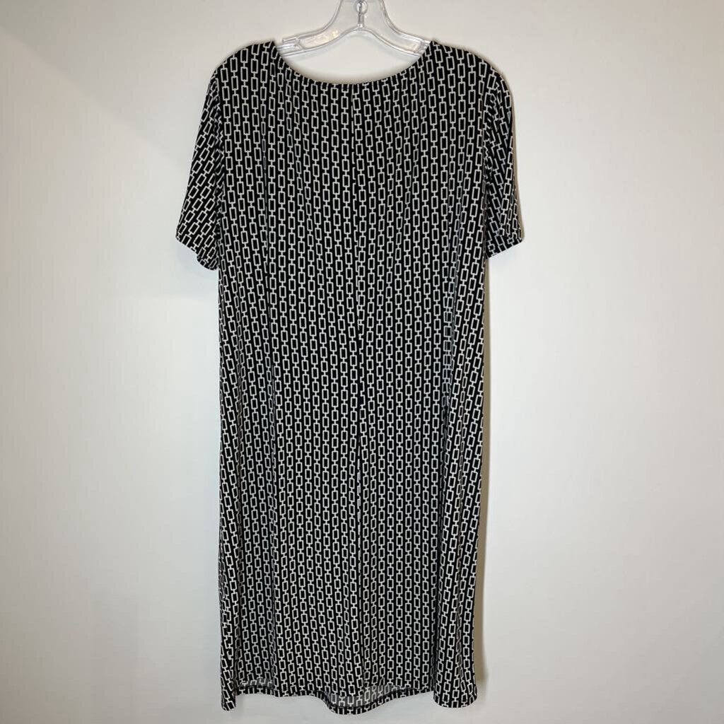 Roz & Ali Dress 1X Plus BW