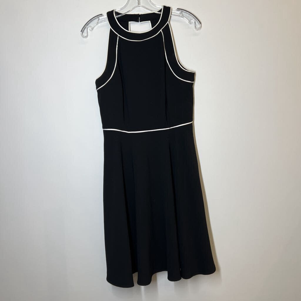 White House Black Market Dress S Petite Black/White
