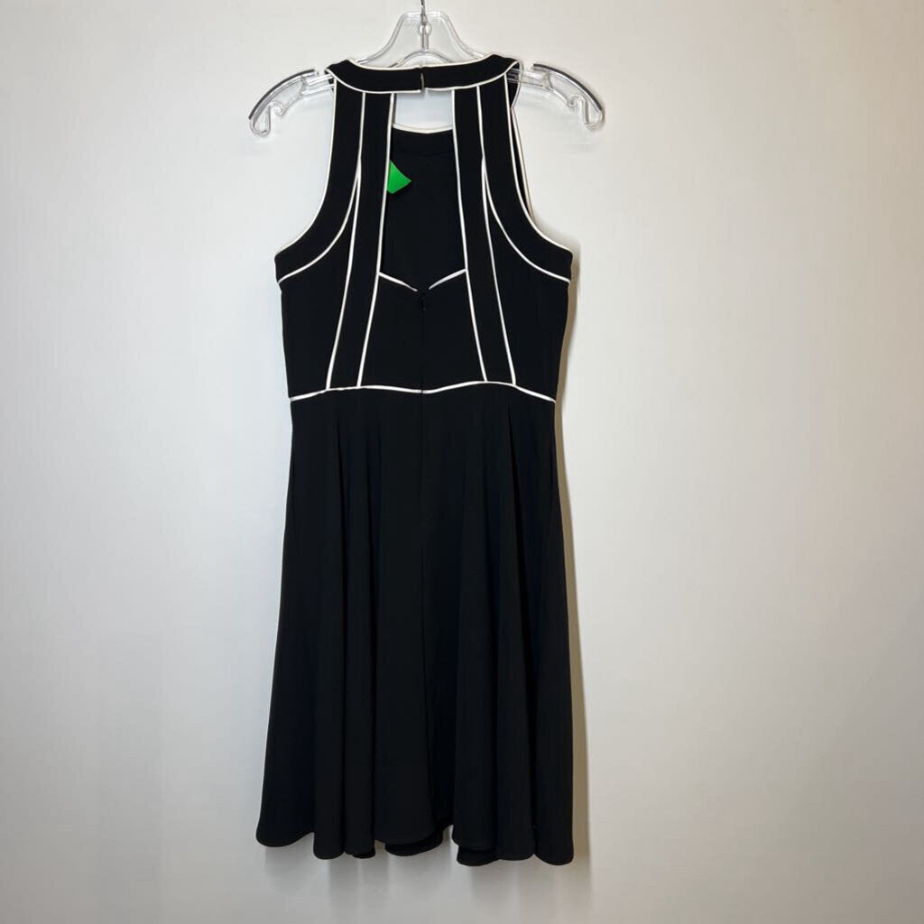 White House Black Market Dress S Petite Black/White