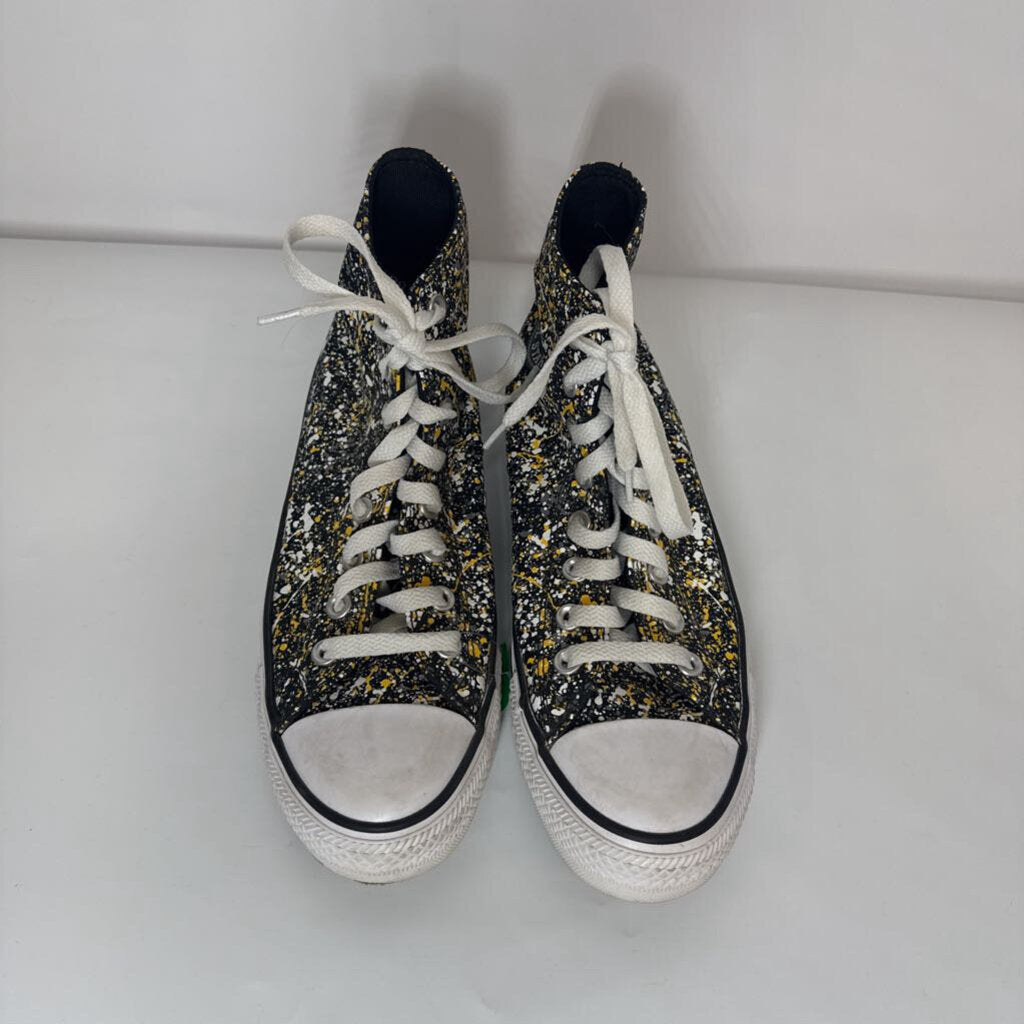Converse Shoes 9.5 Black/Gold