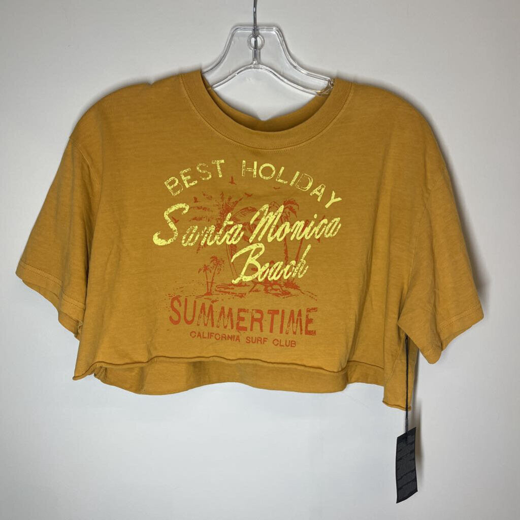 Forever 21 Shirt L Yellow