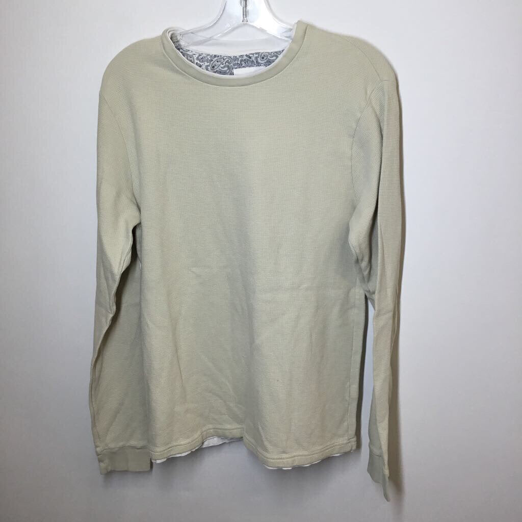 Cactus Man Long Sleeve Men's L Oatmeal