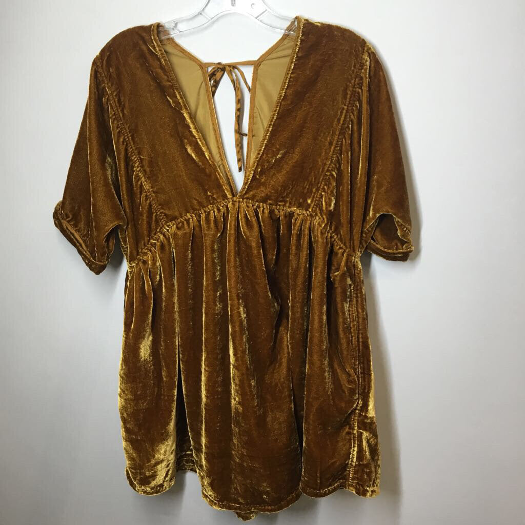 Free People Dress S Mustard