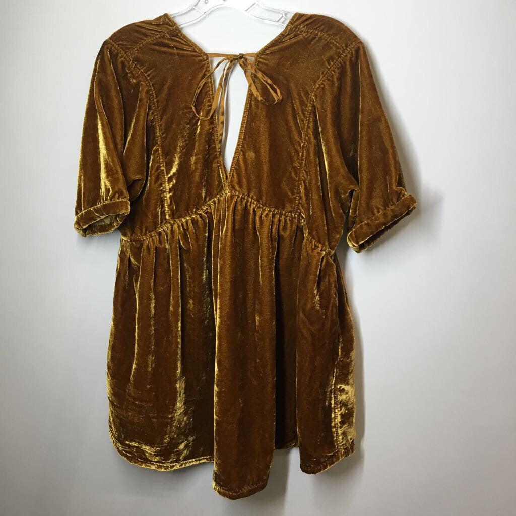 Free People Dress S Mustard