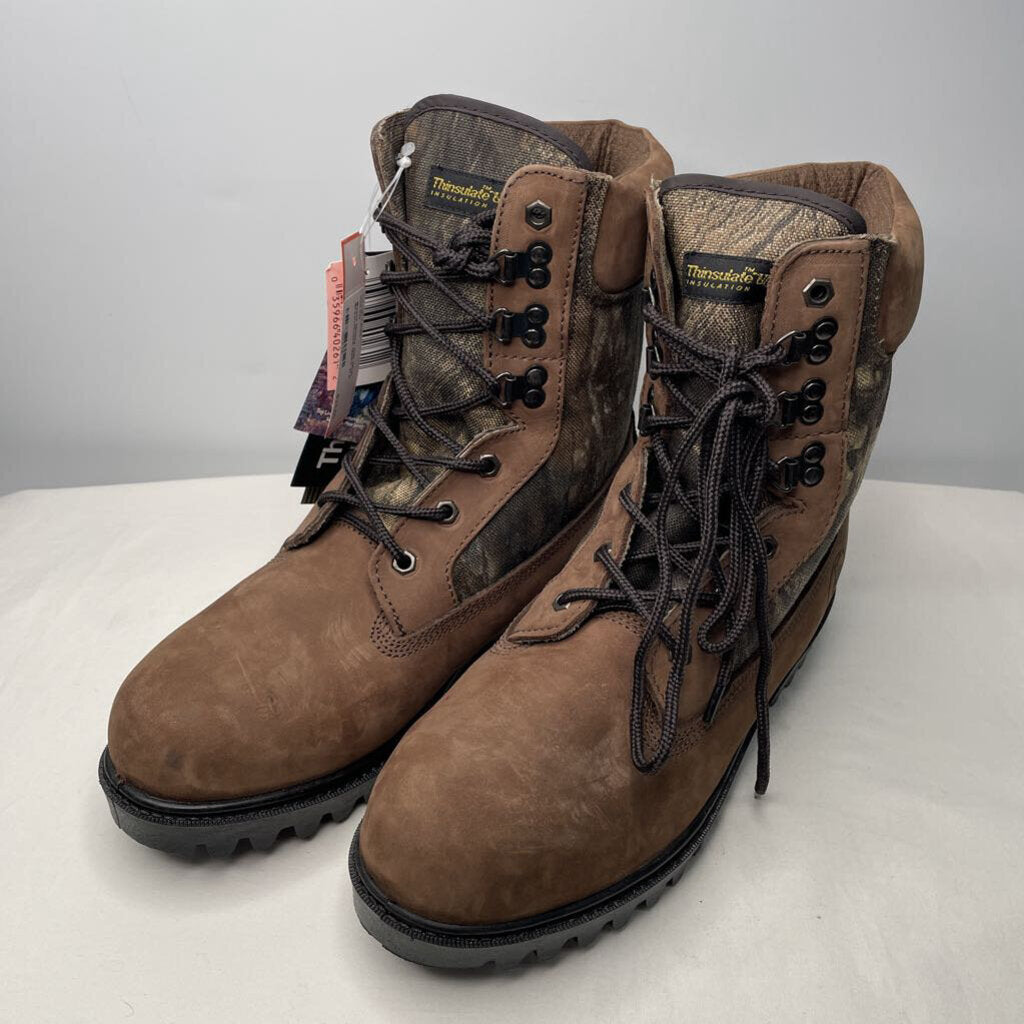 Mossy Oak Boots Men's 10.5 Brown/Camo