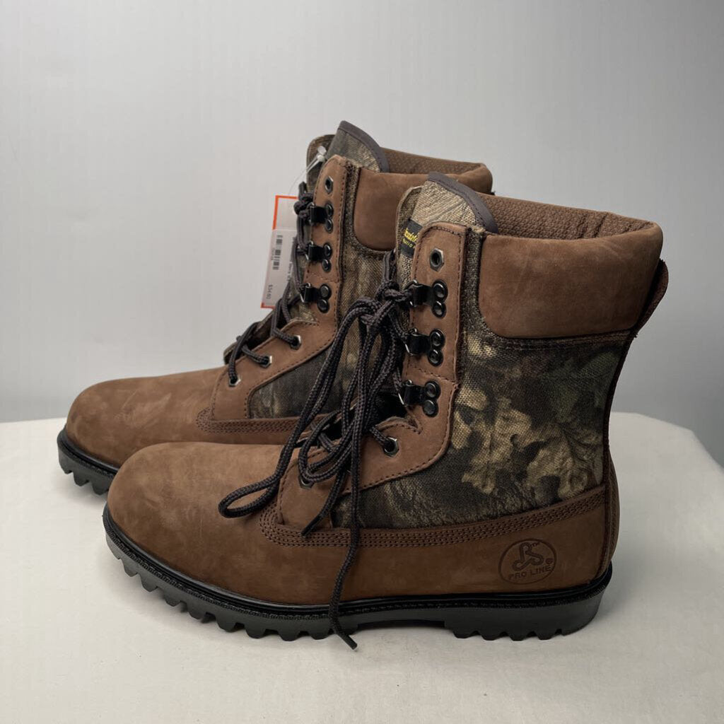 Mossy Oak Boots Men's 10.5 Brown/Camo